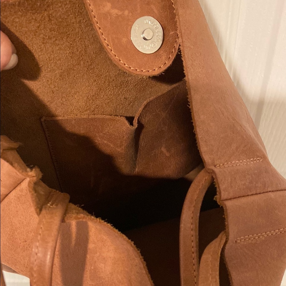 Brown Leather Shoulder Bag - Picture 4 of 4